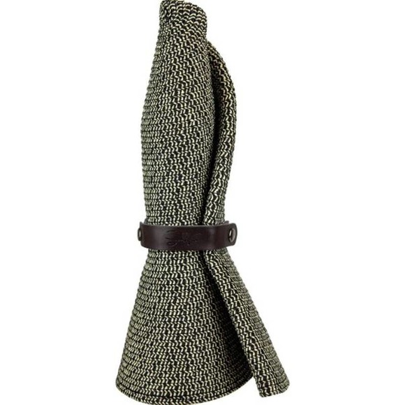 Black Tweed Rollable, Packable Travel Sun Hat - Picture 1 of 4